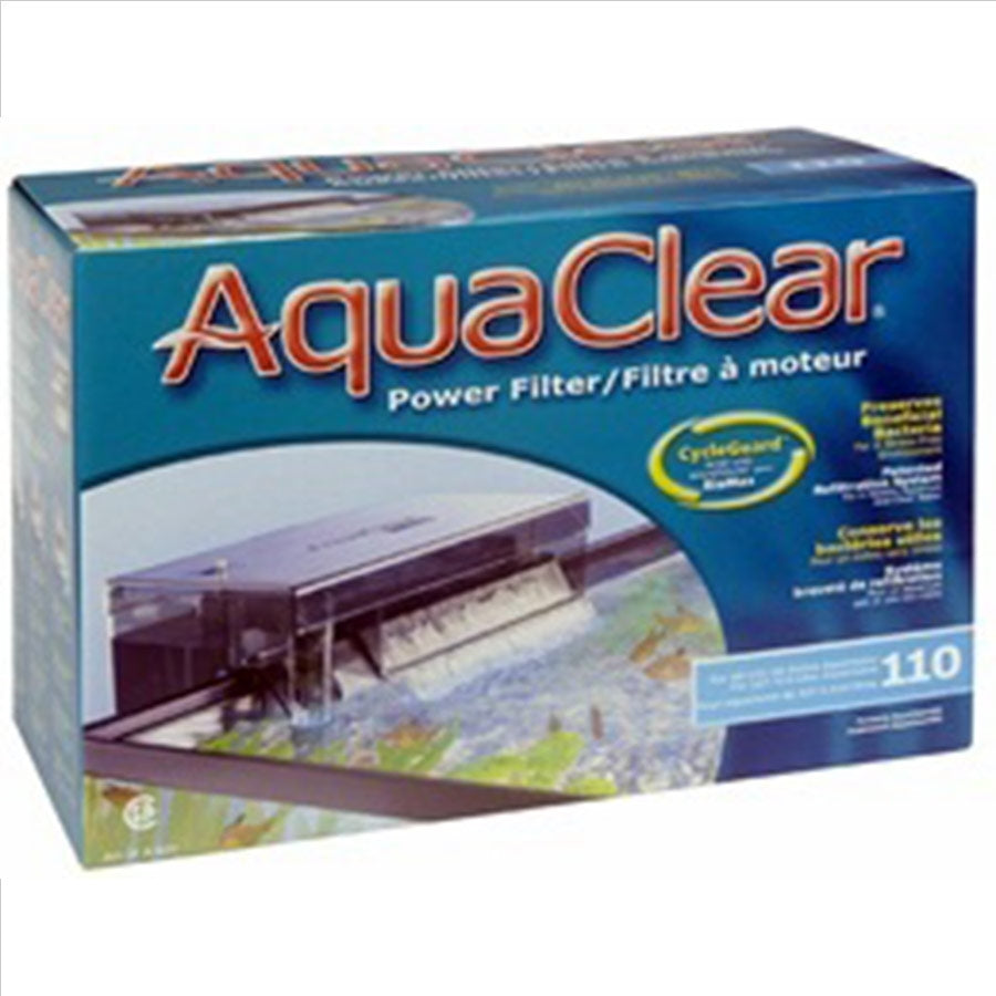AquaClear 110 (500) Hang On Filter - 227-416l Aquariums