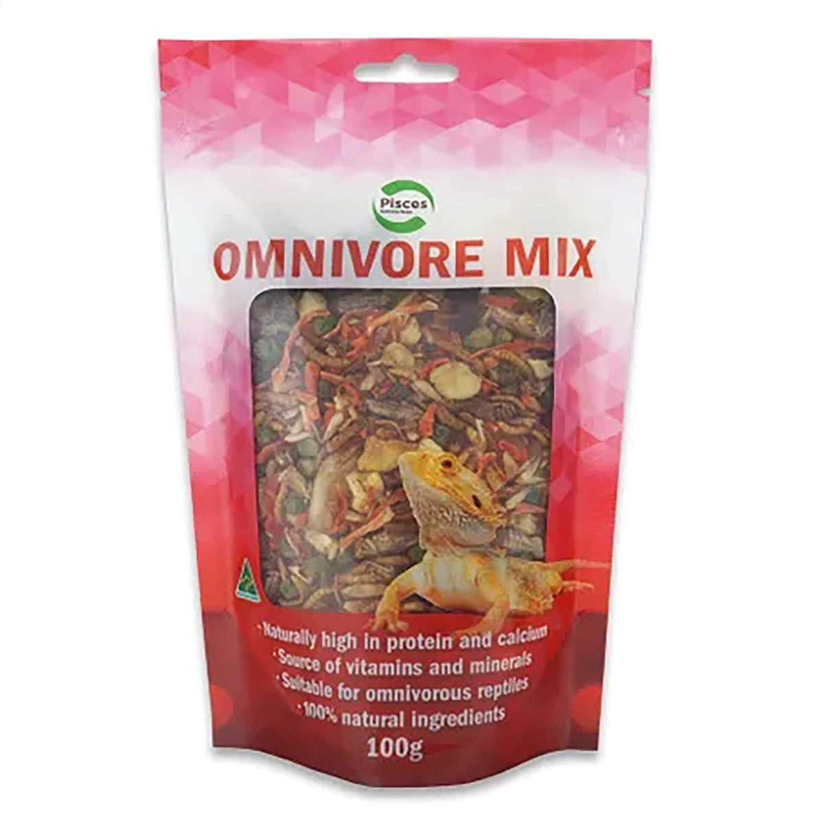 Pisces Freeze-Dried Omnivore Mix 100g
