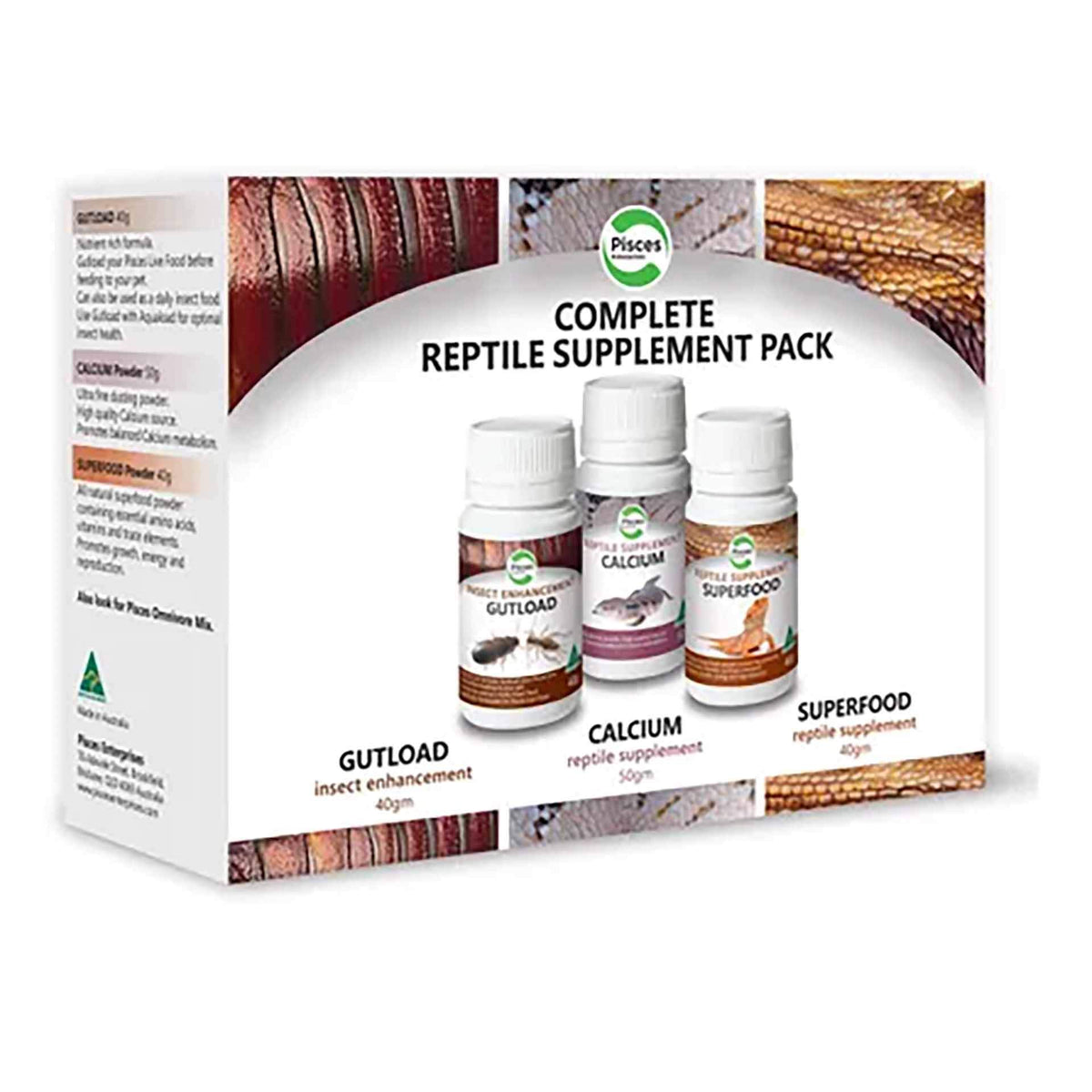 Pisces Reptile Supplement Kit