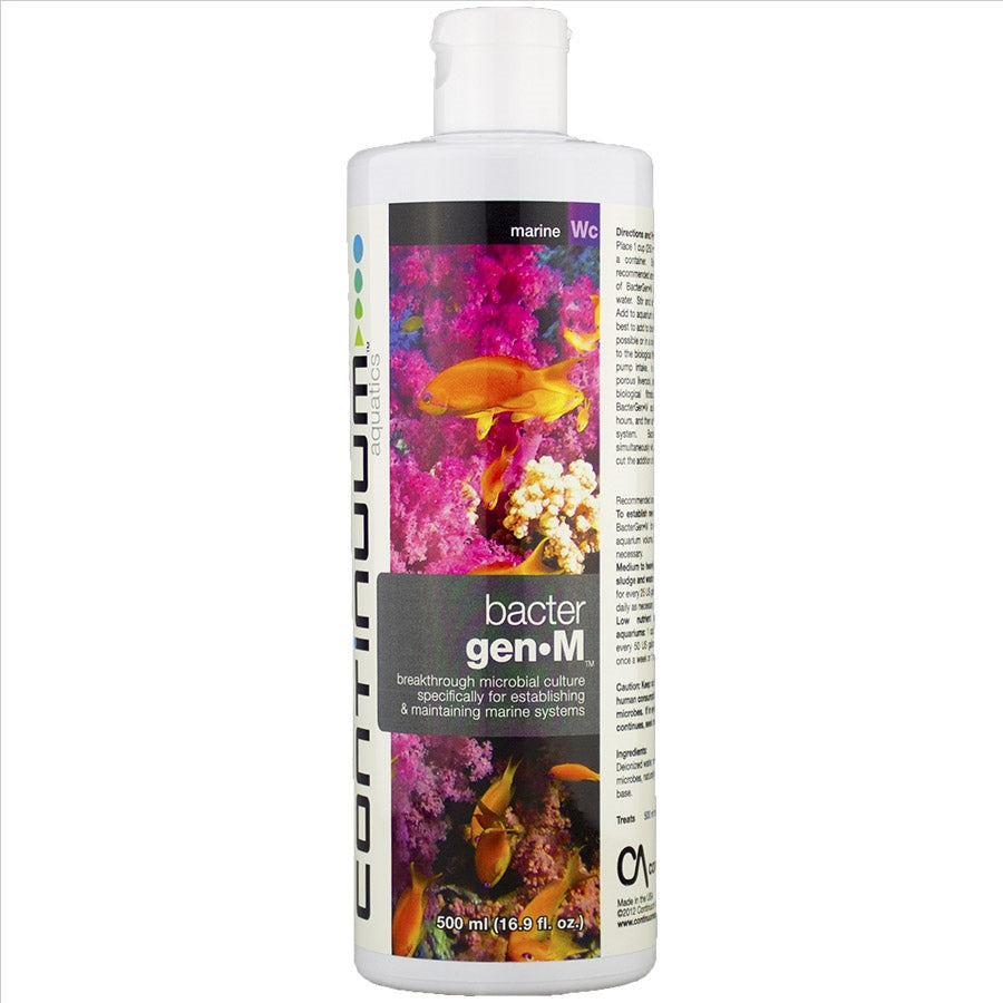 Continuum Aquatics Bacter Gen M 500ml - Adds Aerobic, Anerobic bacteria