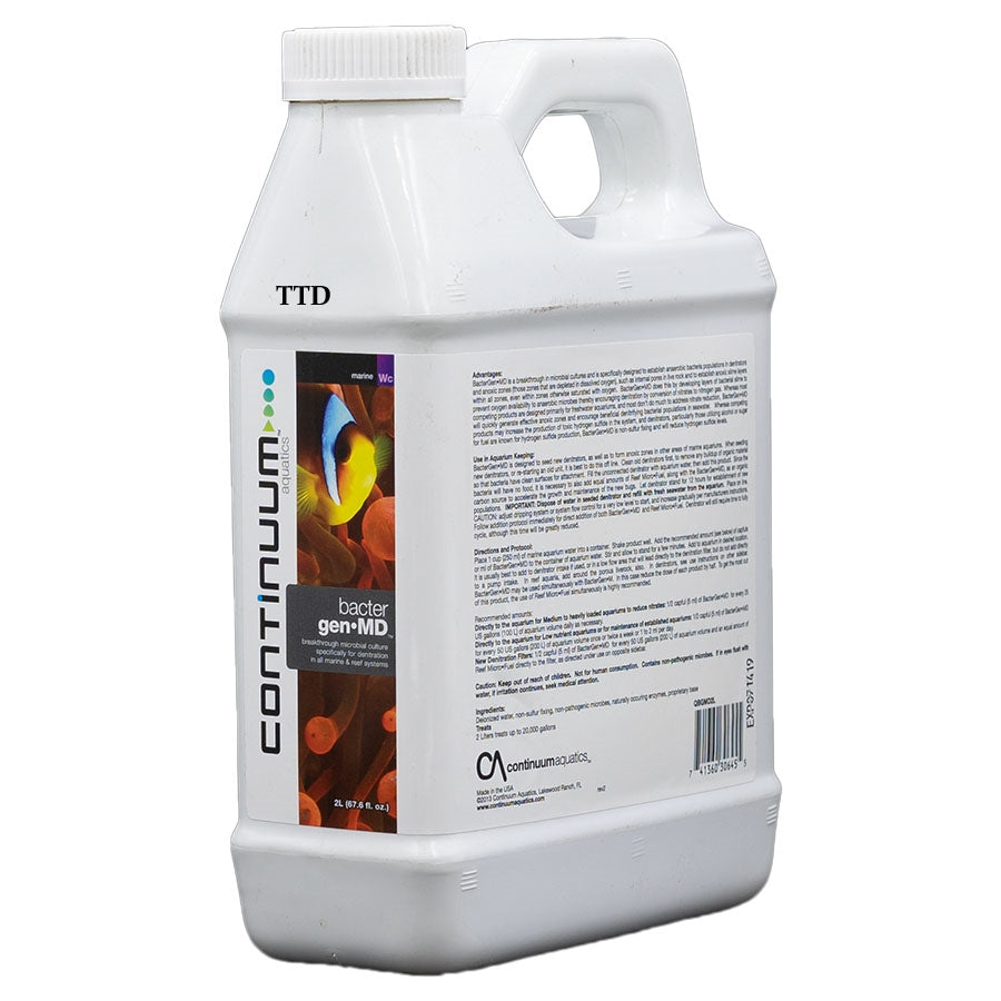 Continuum Aquatics BacterGen MD 2 litres - Denitration Microbial Culture