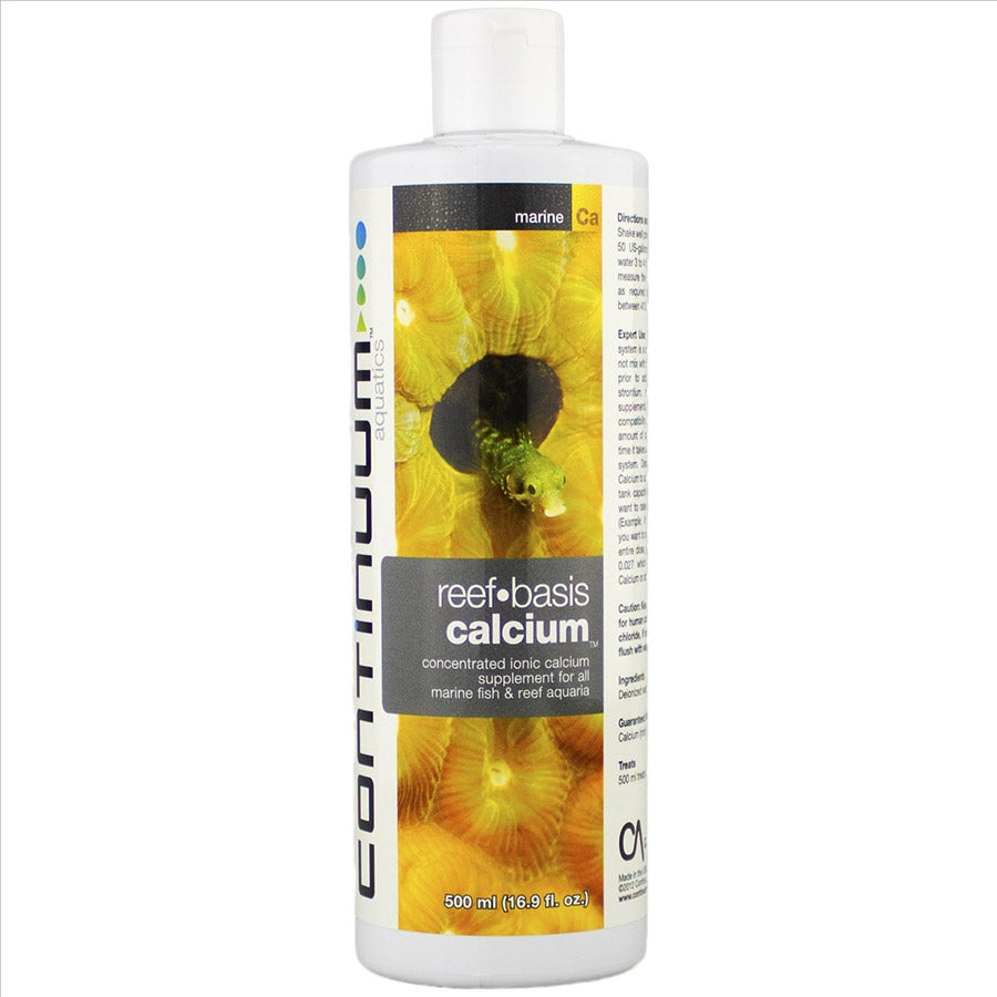 Continuum Aquatics Reef Basis Calcium 500ml - Ca liquid.