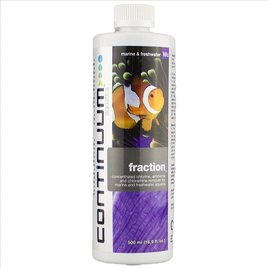 Continuum Aquatics Fraction 500ml - Removes Chlorine