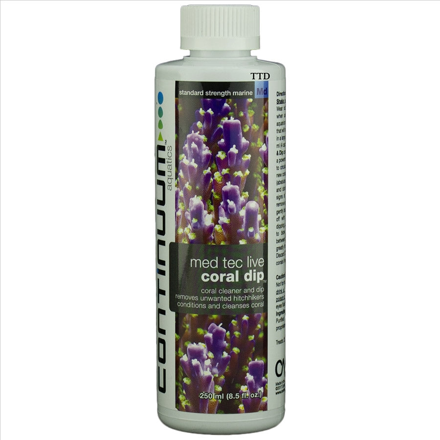 Continuum Med Tec Live Coral Dip and Cleaner 250ml