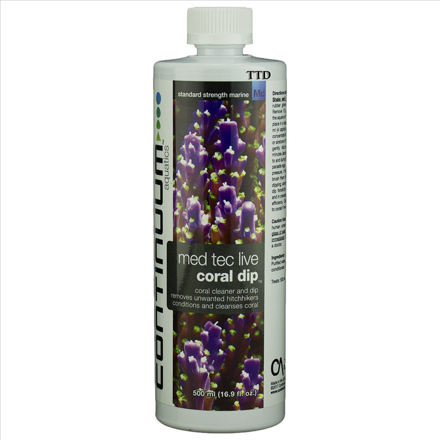 Continuum Med Tec Live Coral Dip and Cleaner 500ml