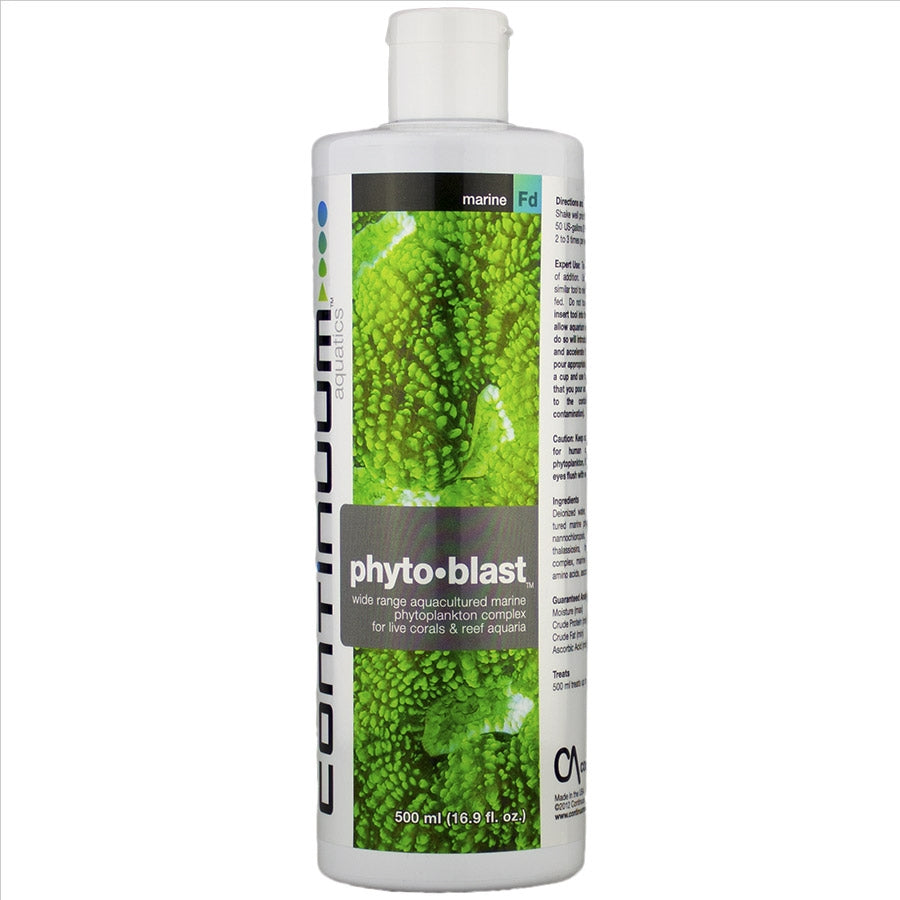 Continuum Aquatics Phyto Blast 500ml - Invert Food.