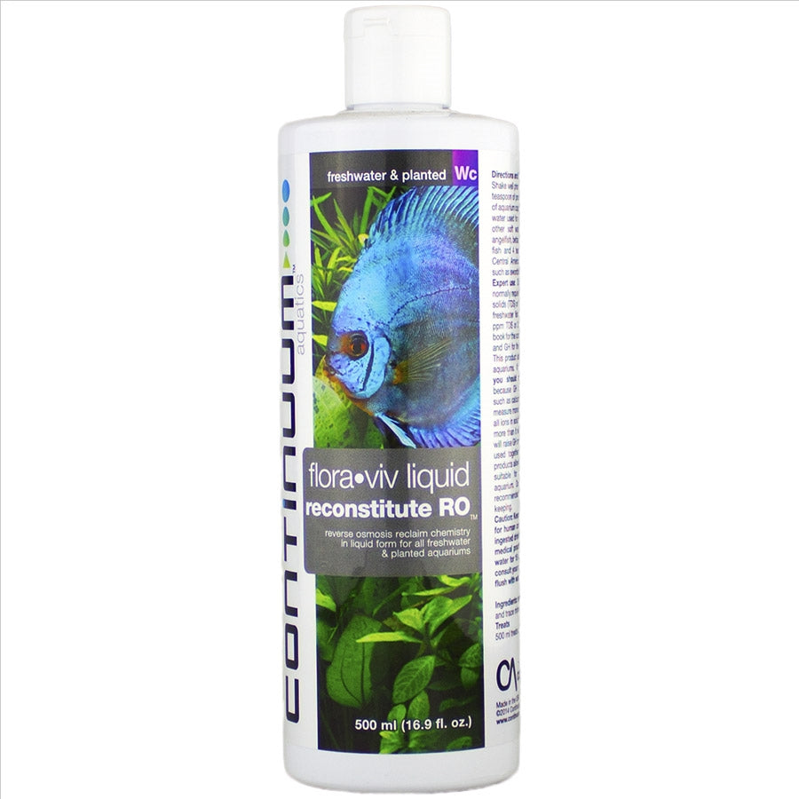 Continuum Aquatics Flora Viv Reconstitute RO 500ml Liquid