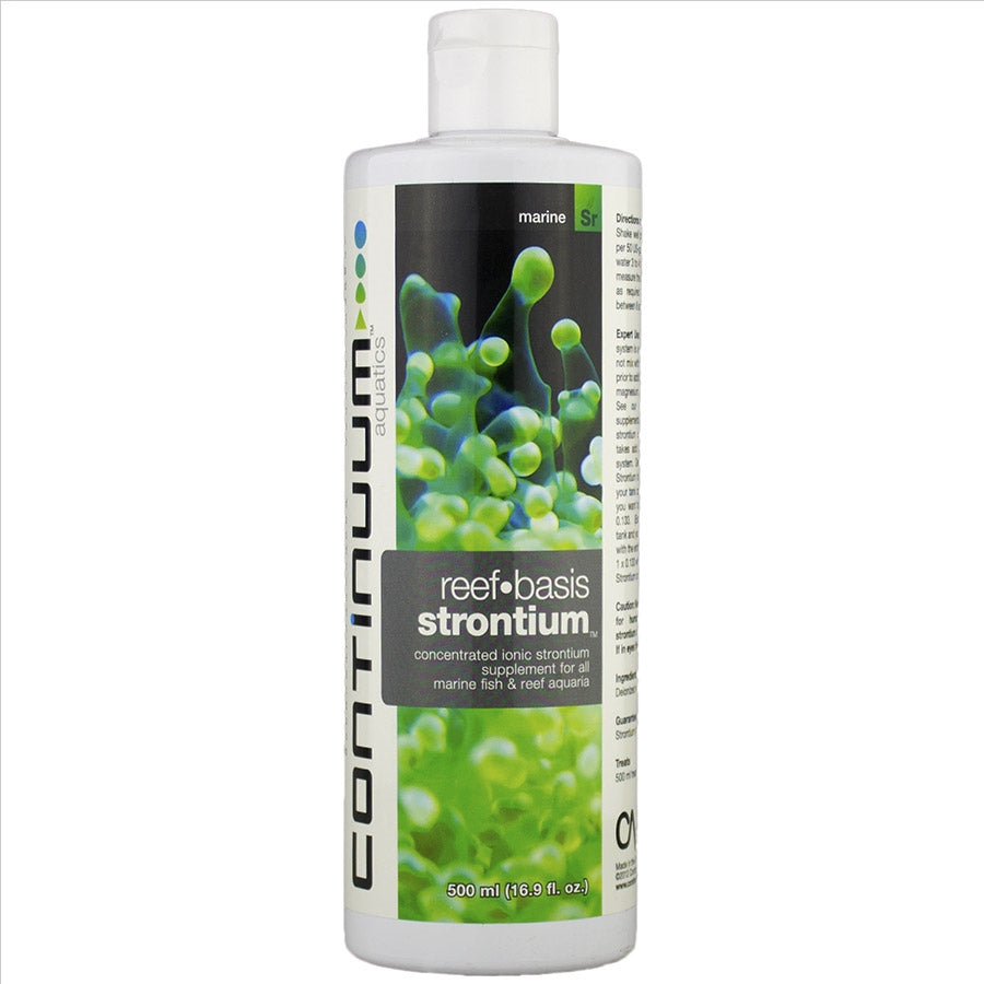 Continuum Aquatics Reef Basis Strontium 500ml - Sr liquid.