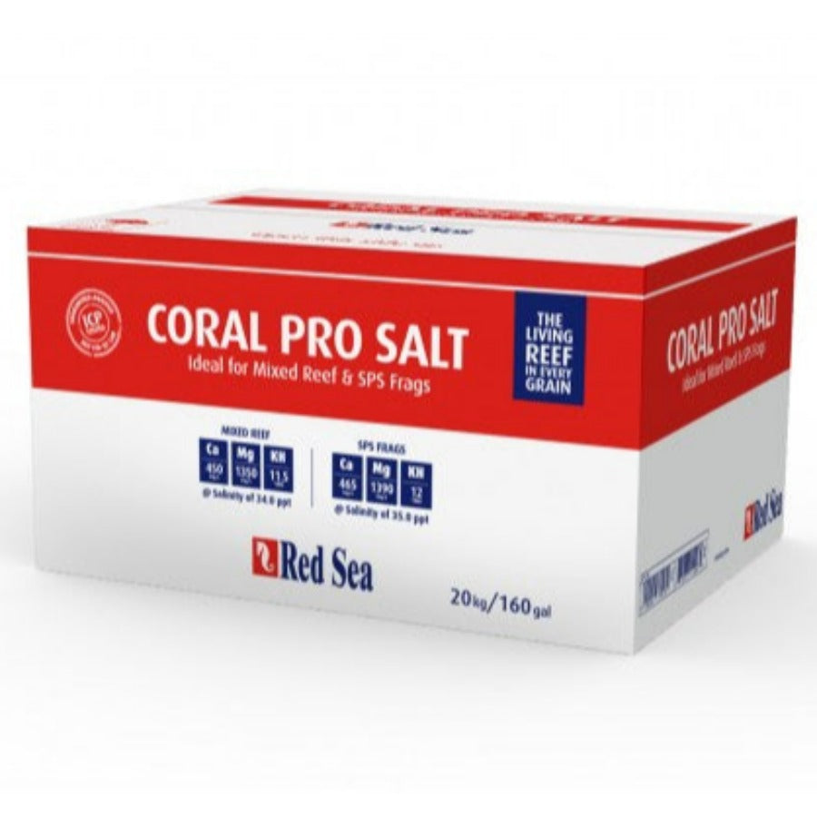 Red Sea Coral Pro Sea Salt - 20 kg (600 Ltr) Refill Box **