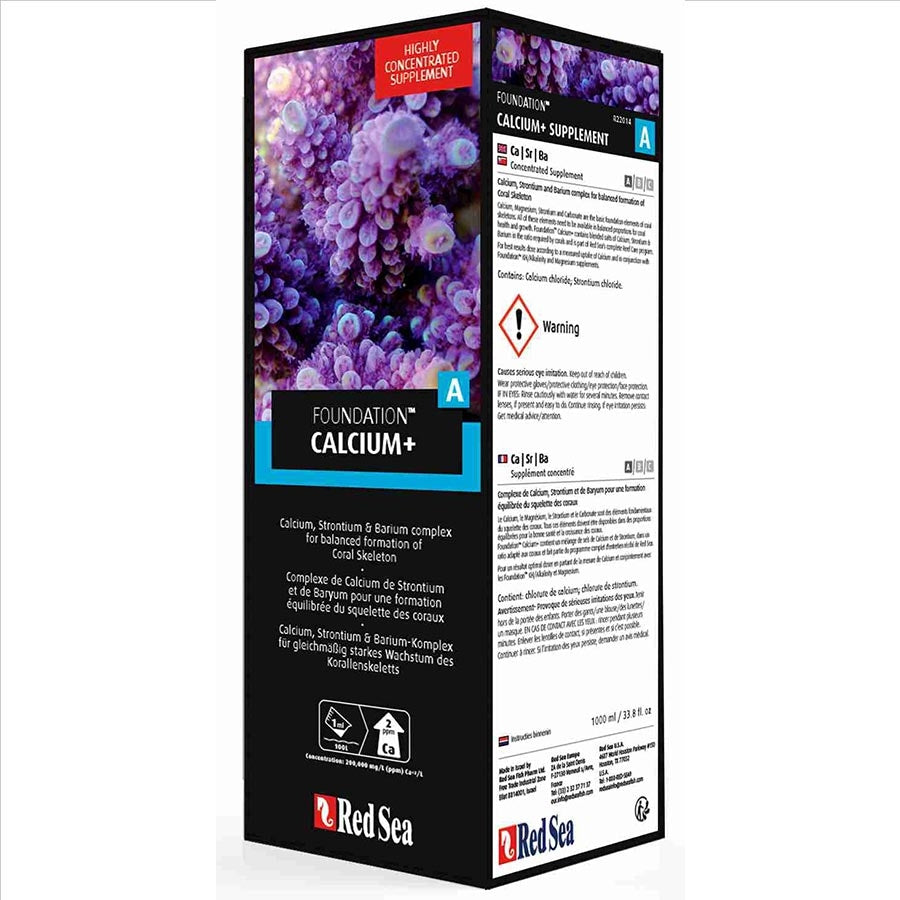 Red Sea Reef Foundation A - Calcium & Strontium Supplement 1000ml