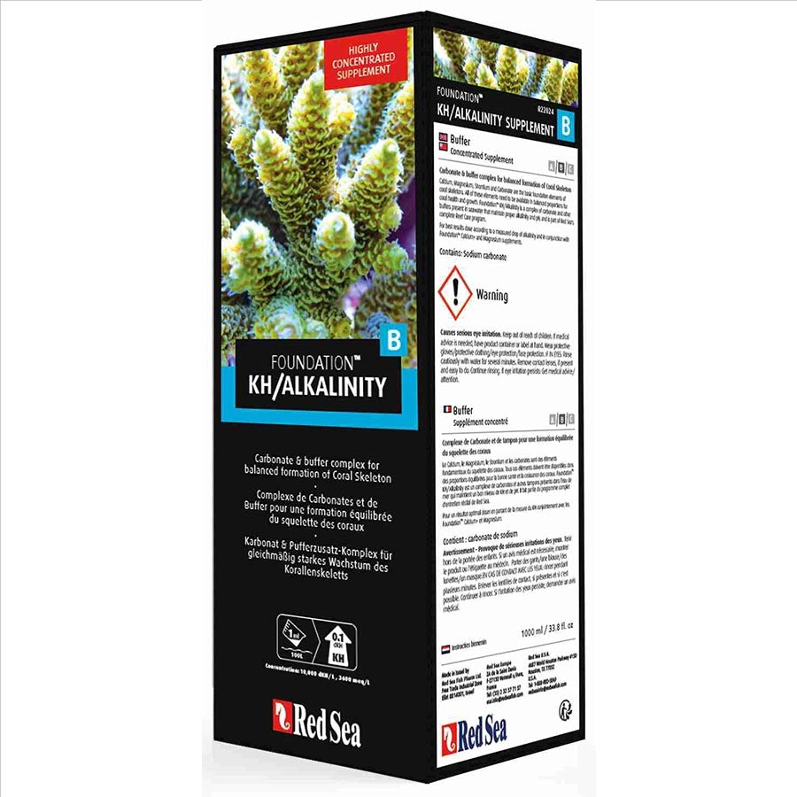 Red Sea Reef Foundation B - KH/Alkalinity Buffer Supplement 1000ml