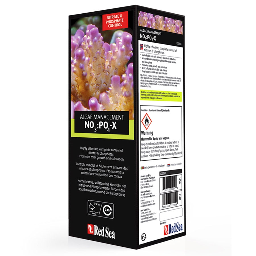 Red Sea Reef Care - Nitrate NO3 and Phosphate PO4 Reducer 1 Litre NOPOX