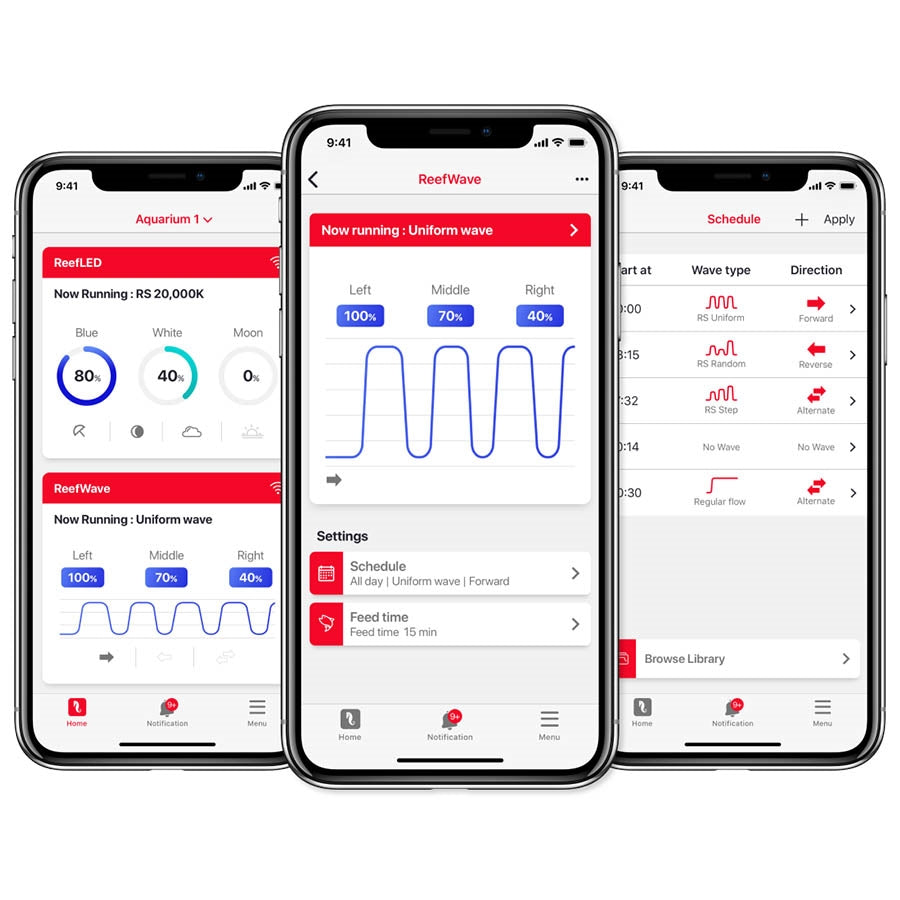 Red Sea Reefwave 45 - 15000lph -  up to 20mm Glass