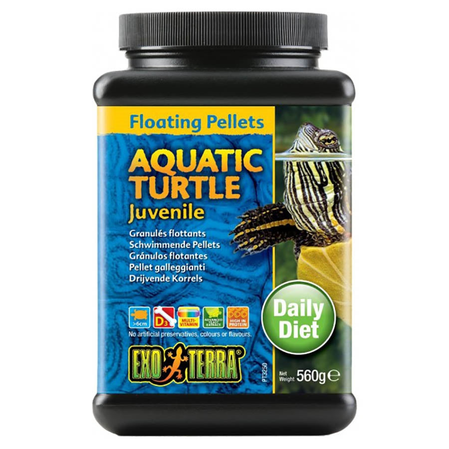 Exo Terra Juvenile Turtle 560g Floating Pellet