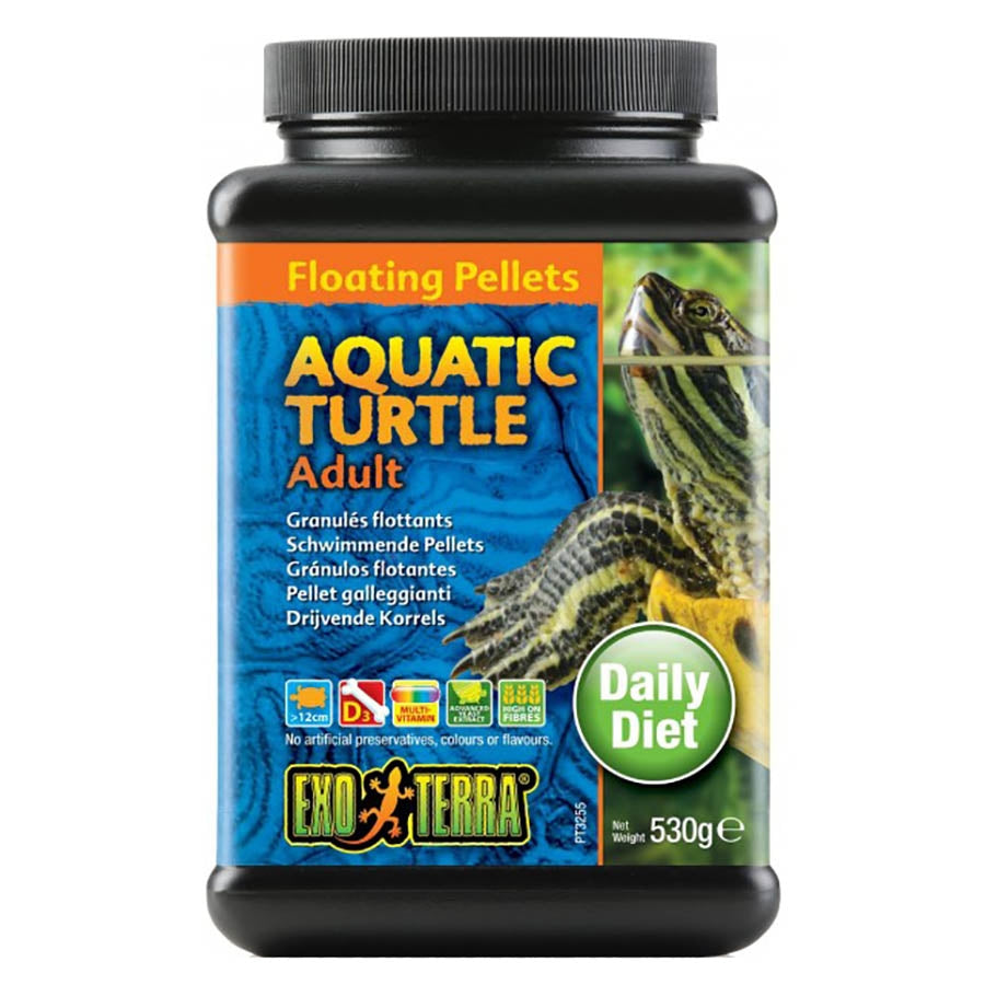 Exo Terra Adult Turtle 530g Floating Pellet