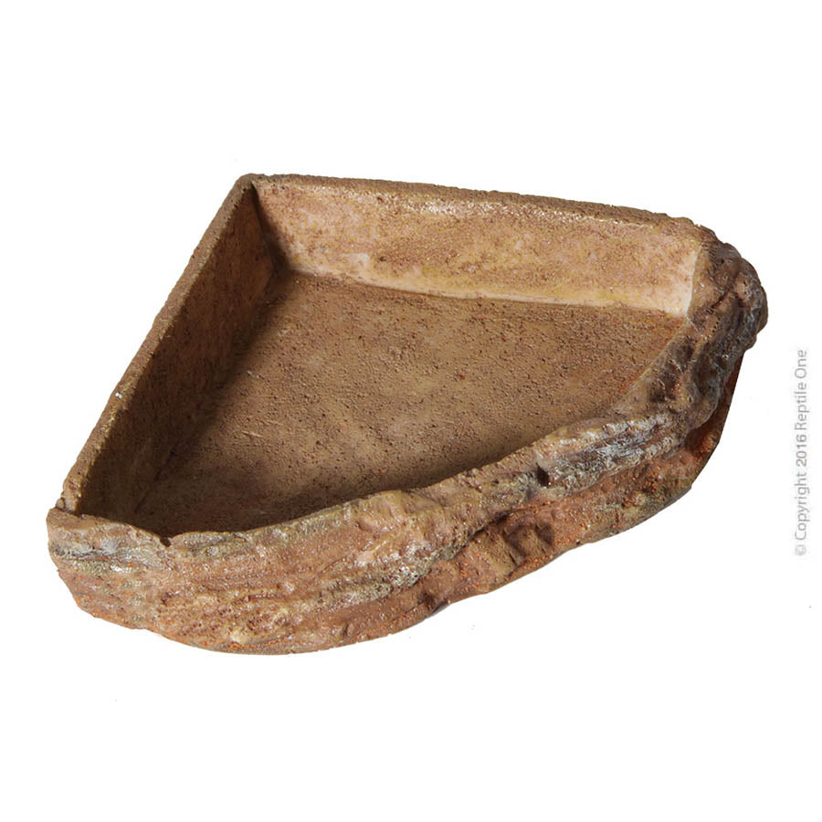 Reptile One Reptile Corner Bowl Medium (9.5x9.5x2.3cm)