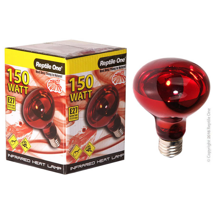 Reptile One Infrared Heat Lamp 150 Watt