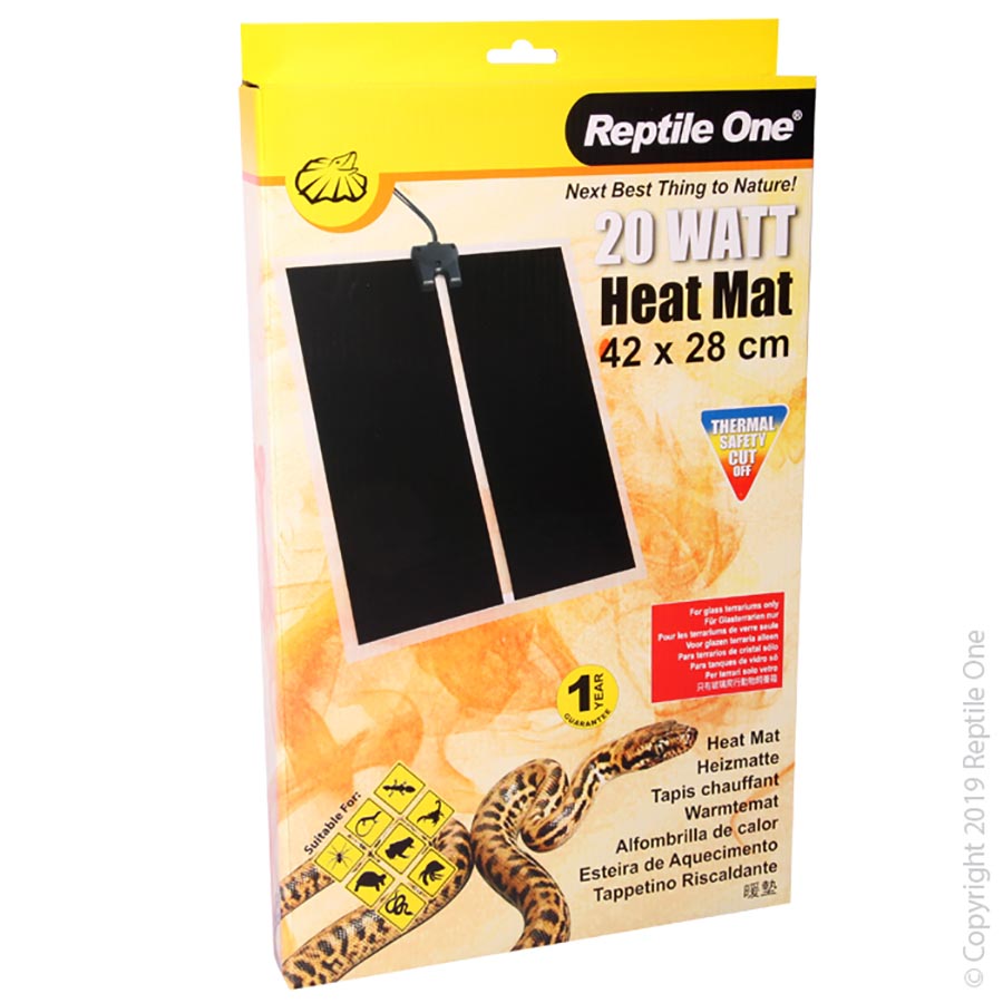 Reptile One Reptile Heat Mat 20w - 42x28cm