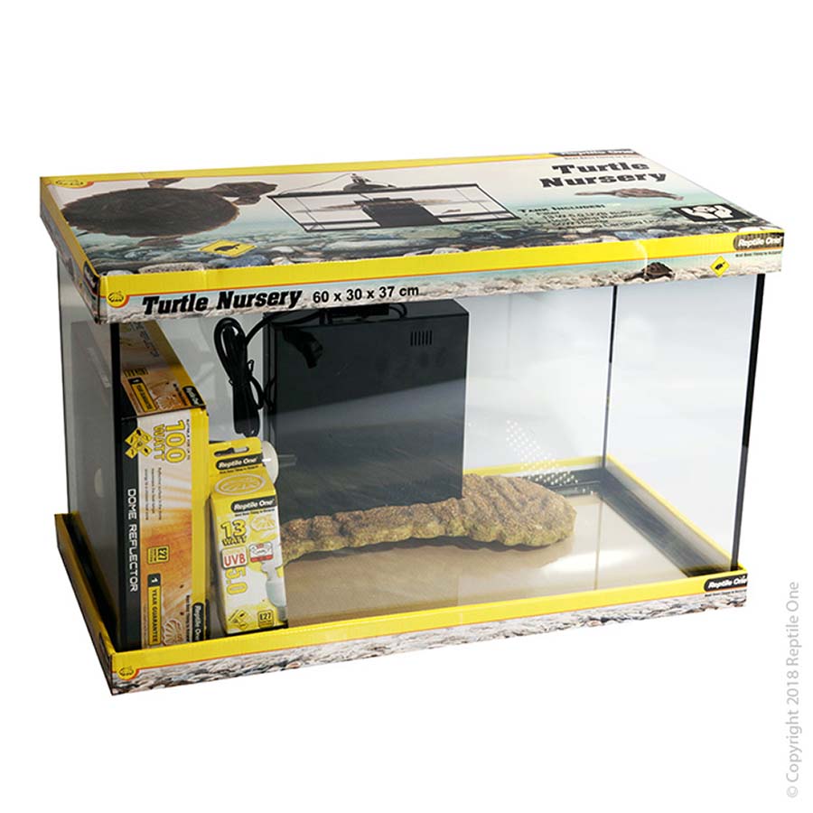 Reptile One Turtle Nursery Kit - 60l x 30d x 37cm h