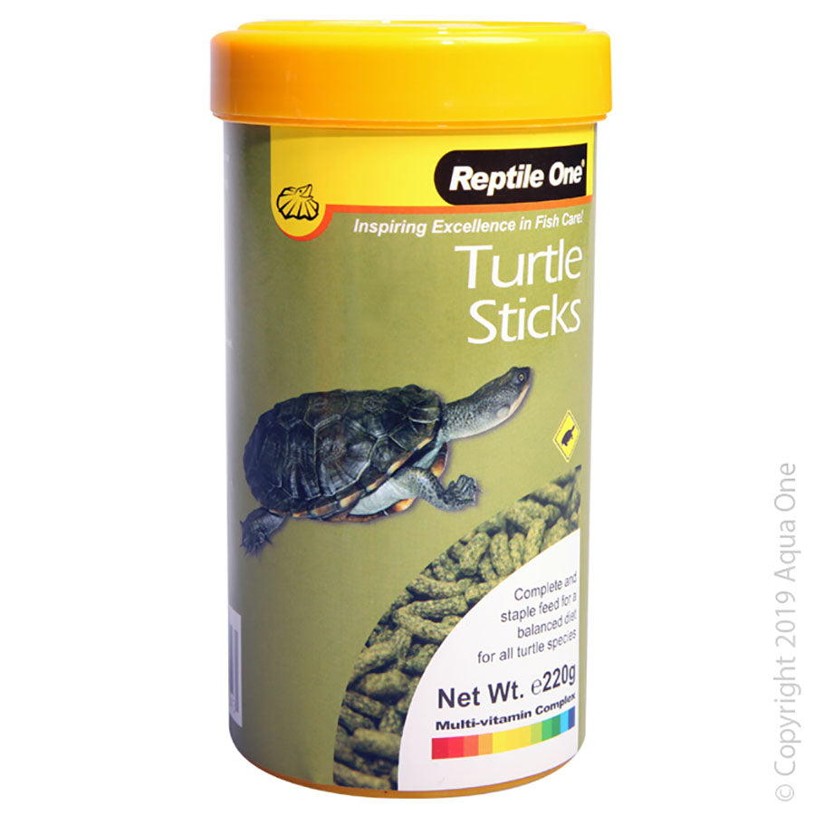 Reptile One Turtle Sticks Food 220g