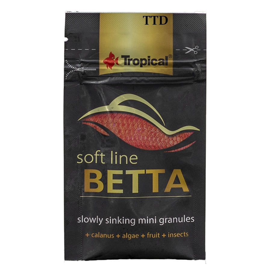 Tropical Betta Soft Line 5g Mini Granules Fish Food