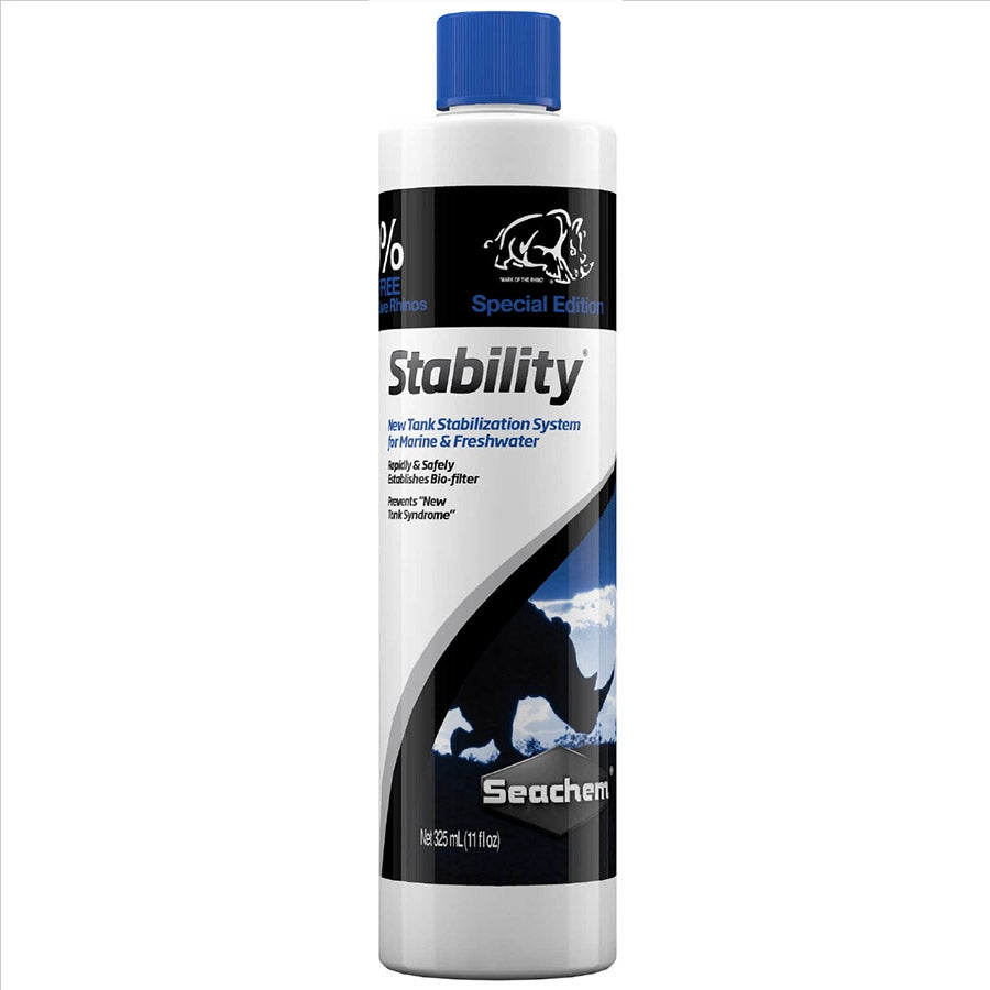 Seachem Stability 325ml - Save the Rhinos