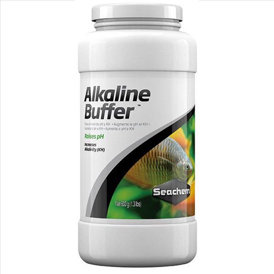 Seachem Alkaline Buffer 600g adjusts pH alkaline (7.2 - 8.5)