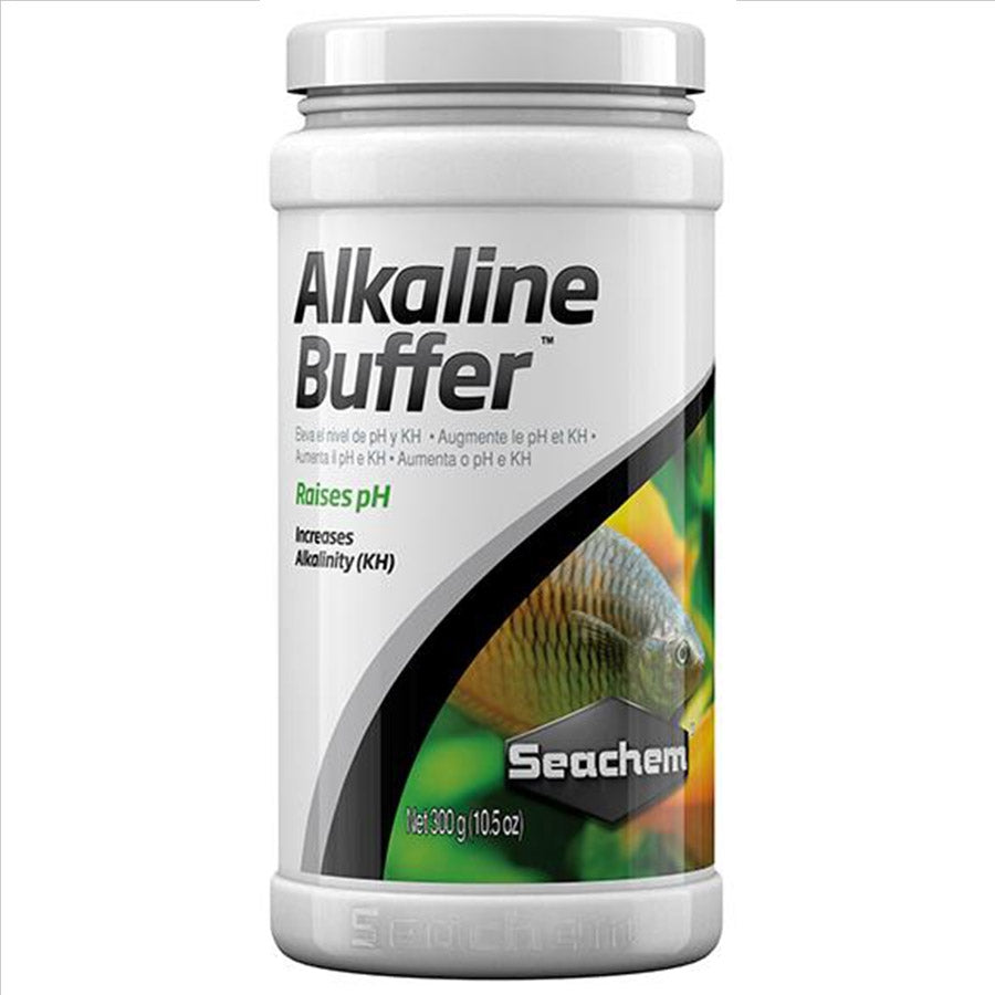 Seachem Alkaline Buffer 300g adjusts pH alkaline (7.2 - 8.5)