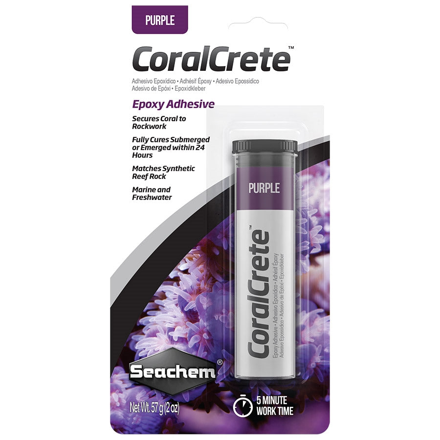 Seachem CoralCrete Purple 57g Epoxy