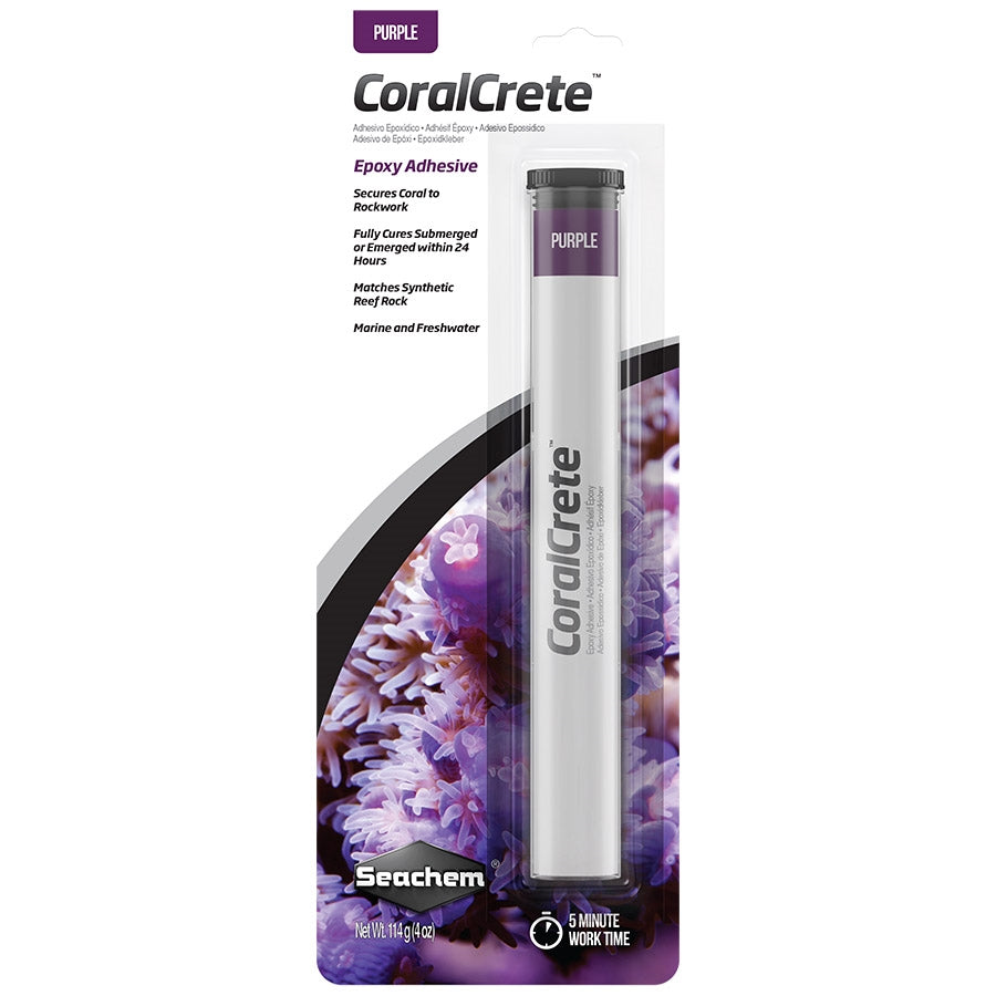 Seachem CoralCrete Purple 114g Epoxy