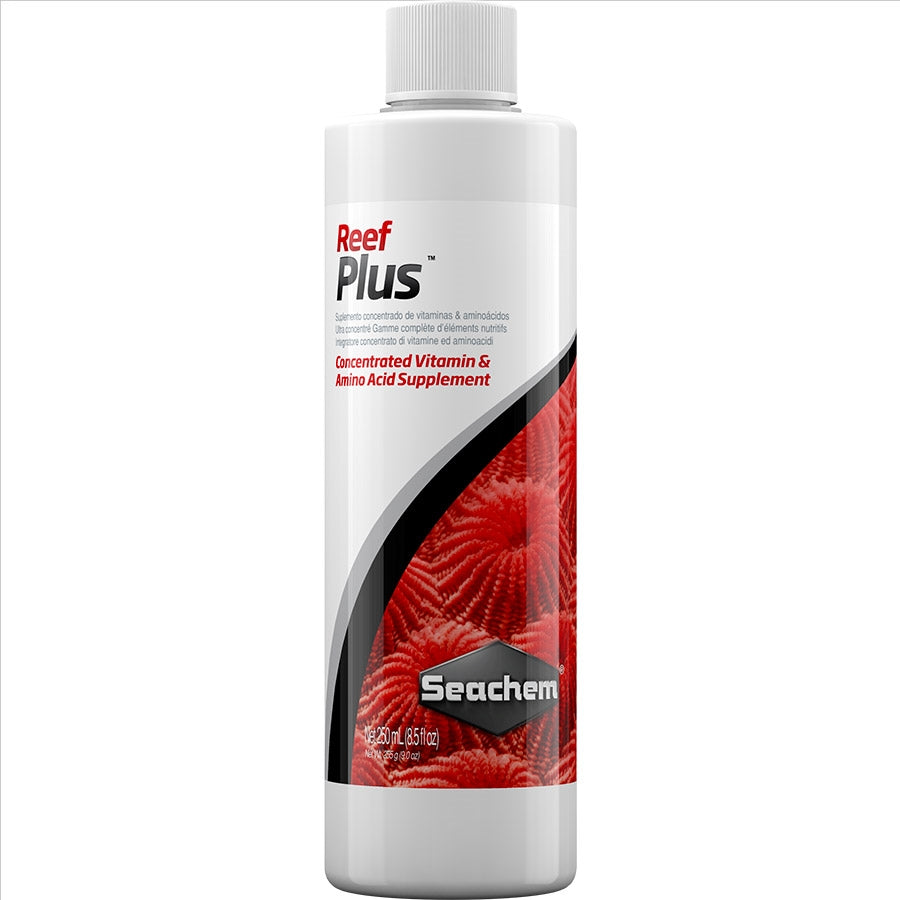 Seachem Reef Plus 250ml - Spectrum of Vitamins, Minerals and Amino's