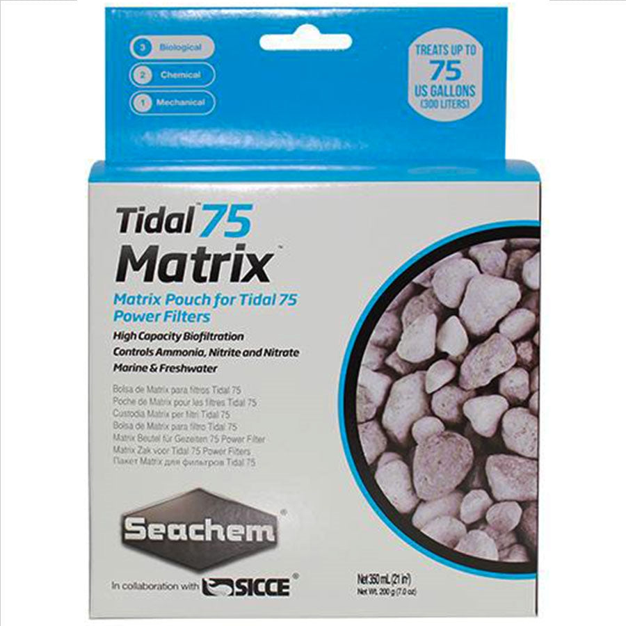 Seachem Tidal 75 Matrix Media Pack 350ml
