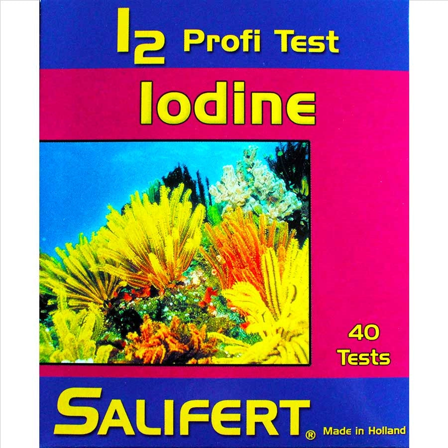 Salifert Iodine Profi Test Kit - For Marine Tanks