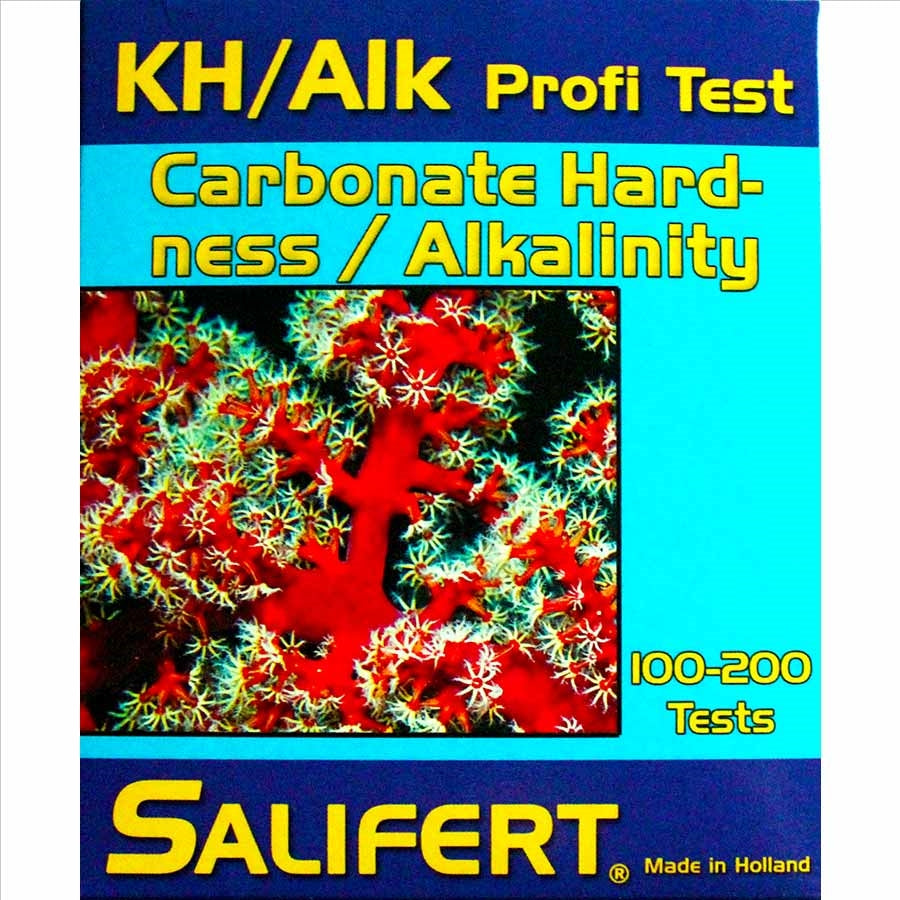 Salifert Carbonate Hardness / Alkalinity KH Profi Test Kit - For Marine Tanks