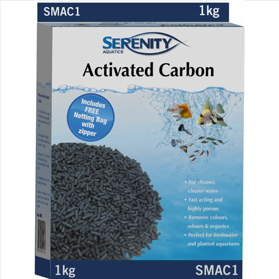 Serenity Activated Carbon 1kg Media for Filtration