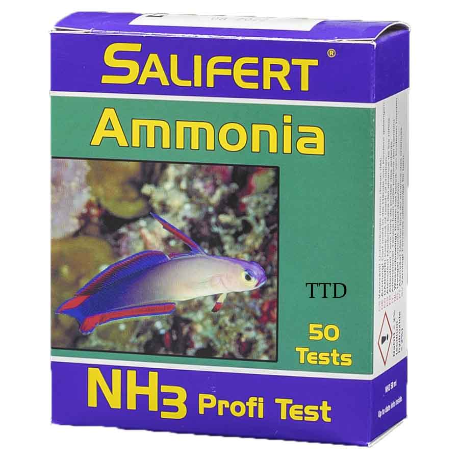 Salifert NH3 Ammonia Profi Test Kit - For Marine Tanks