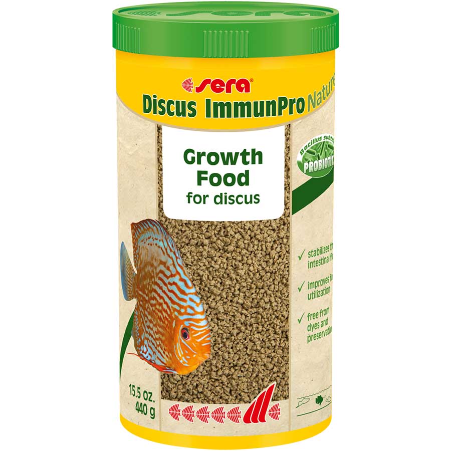 Sera Discus ImmunPro Nature - 440g - 1L Probiotic Fish Food
