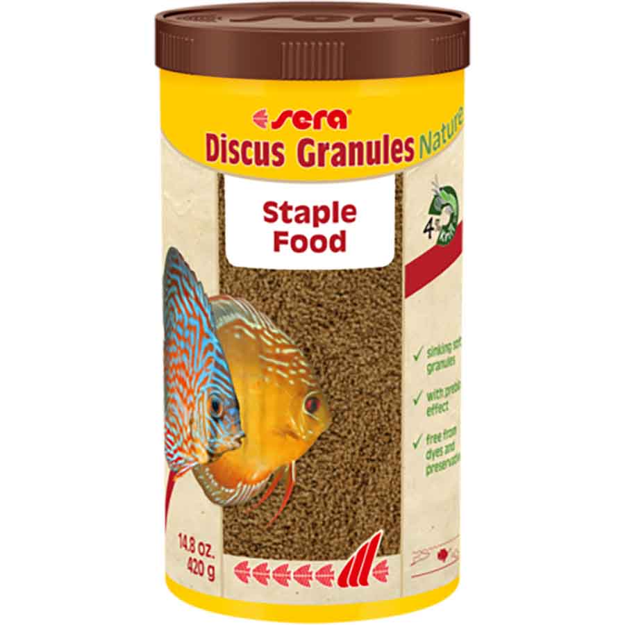 Sera Nature Discus Granules - 420g - 1L Fish Food