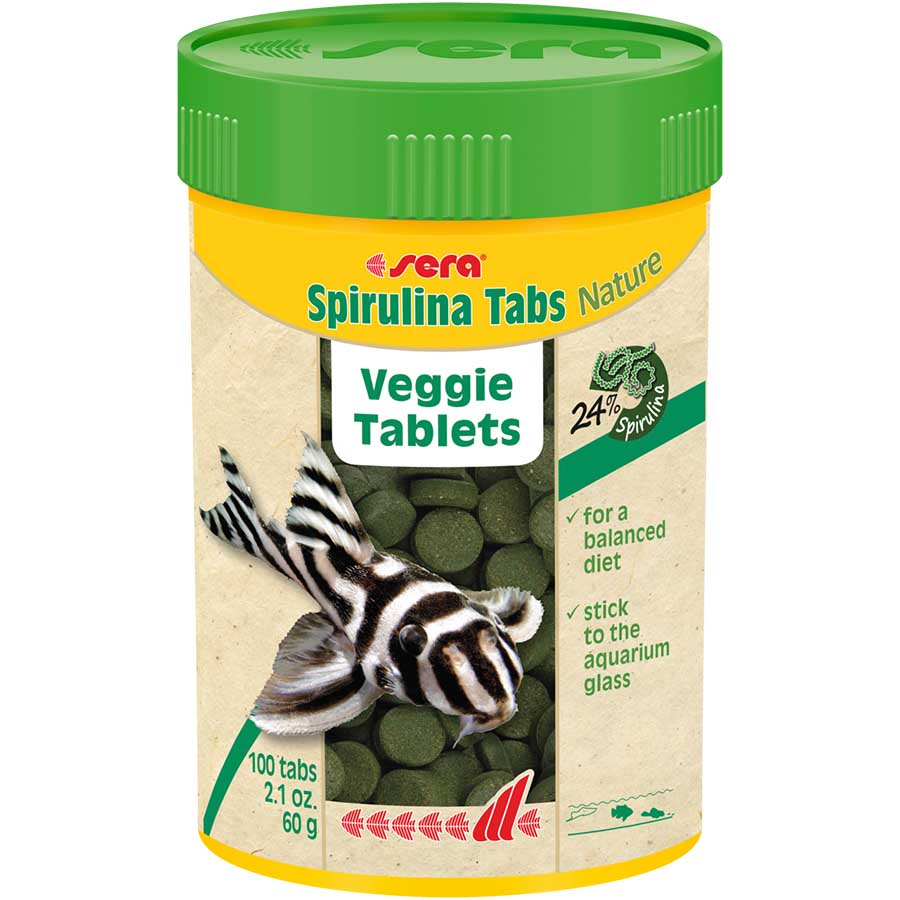 Sera Nature Spirulina Tablets 100 tabs - 60g