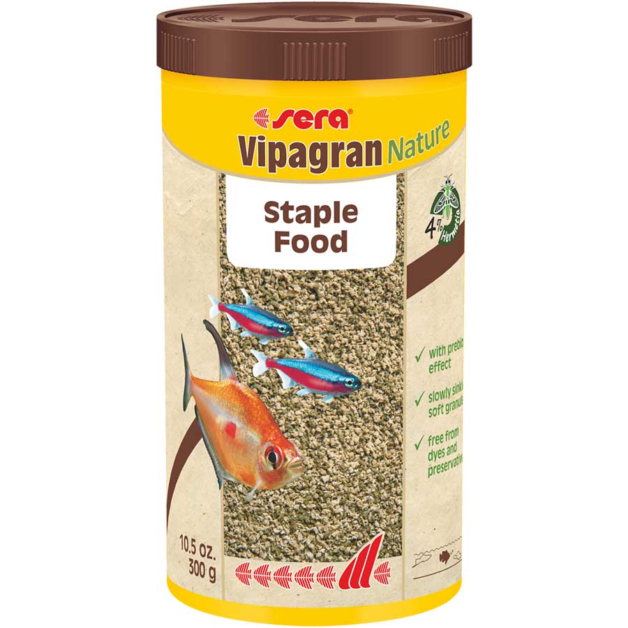 Sera Nature Vipagran 300g Staple Diet Tropical Granules