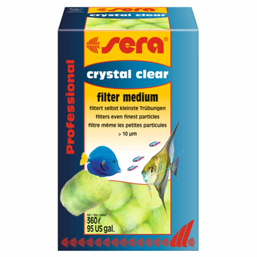 Sera crystal clear Professional Filter Media - 12 Pieces per Pack