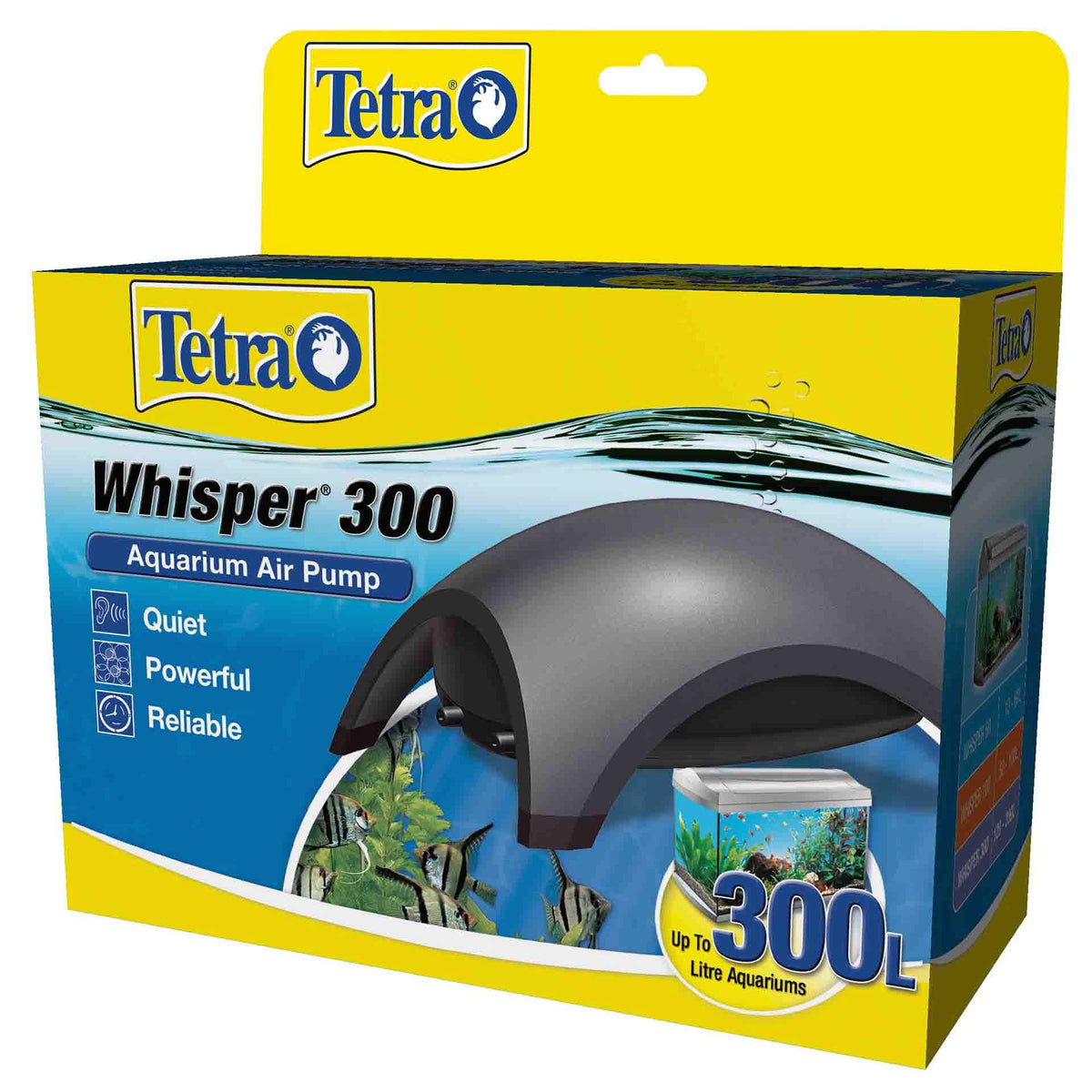 Tetra Whisper 300 Dual Outlet Aquarium Air Pump