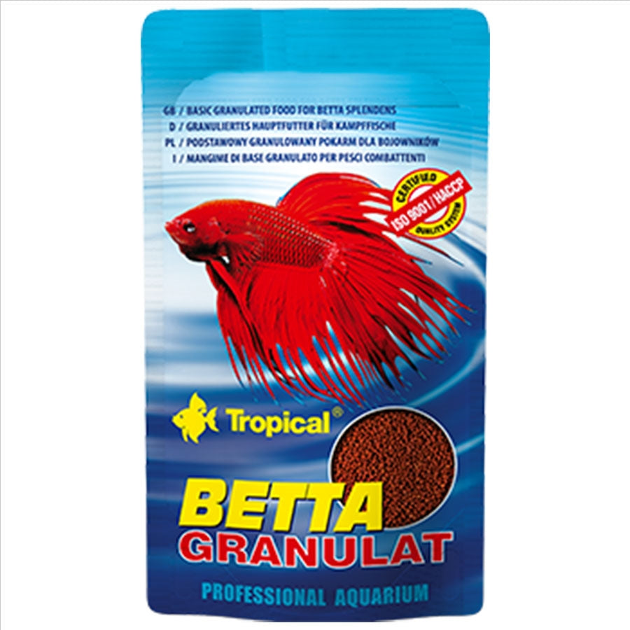 Tropical Betta Granulat 10ml/10g 1mm Pellet Fish Food