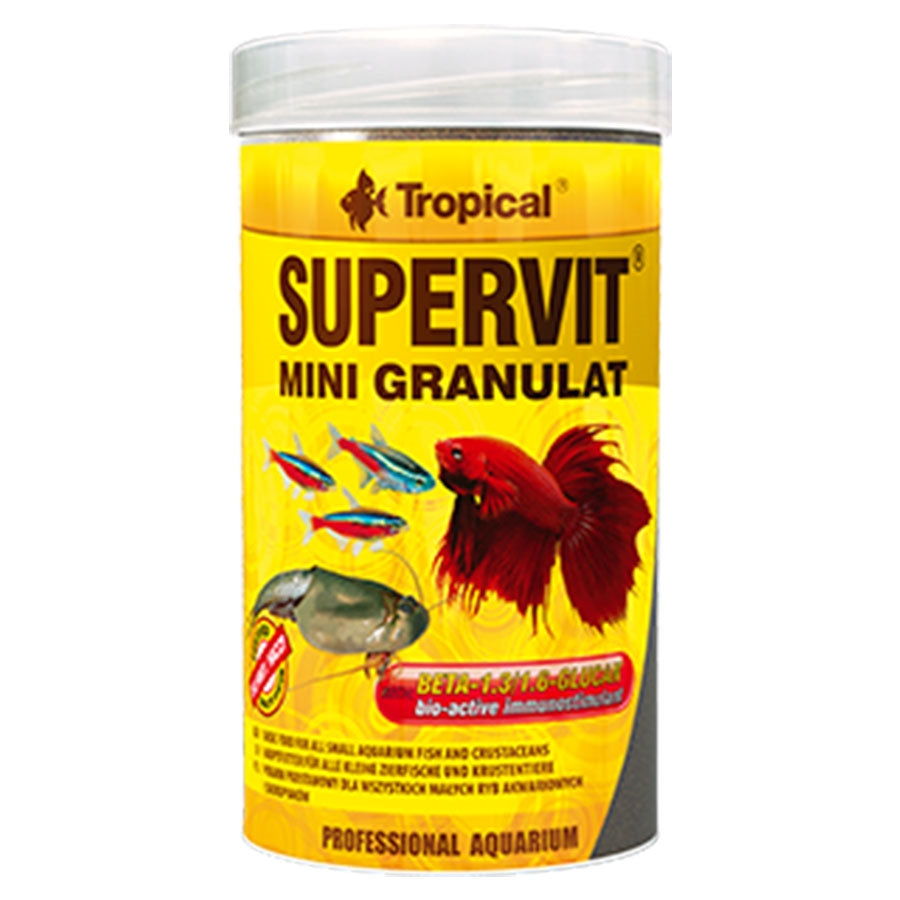 Tropical Supervit Mini Granulat 100ml - 65g - .5mm Pellet Food