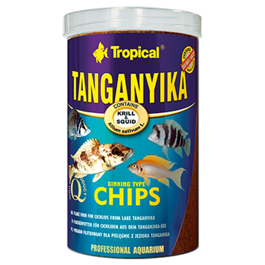 Tropical Tanganyika Chips 250ml - 130g - 1.5mm Pellet Food