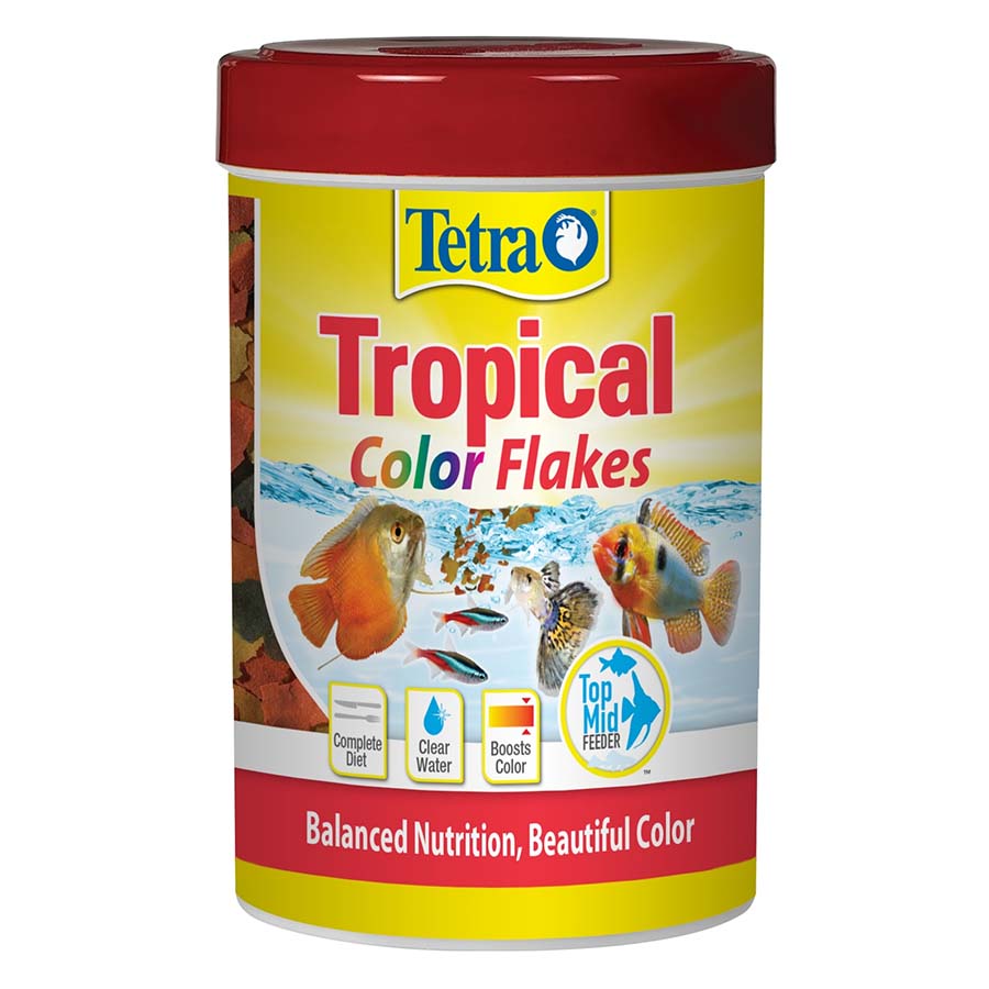 Tetra tropical fish sales flakes