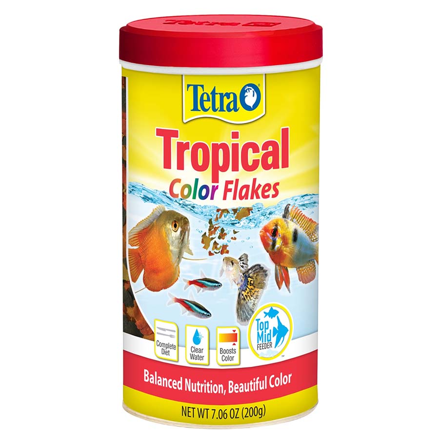 Tetra Colour Tropical Flakes 200g