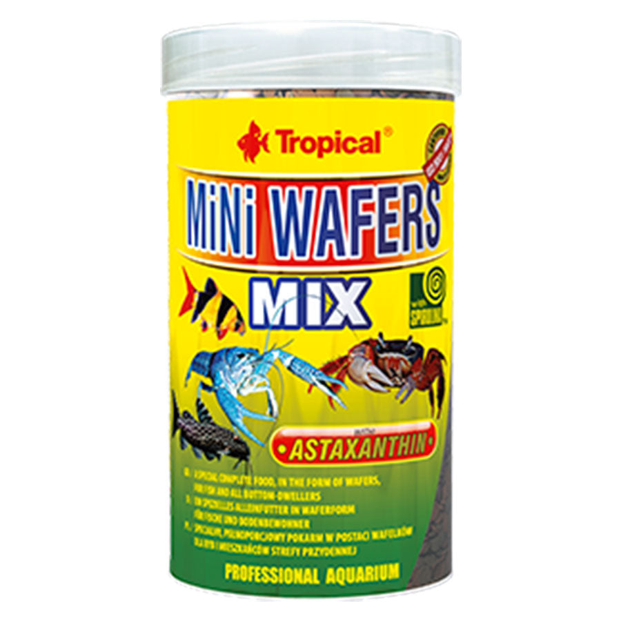 Tropical Mini Wafer Mix- food for bottom feeding fish 100ml/55g (4mm tablets)