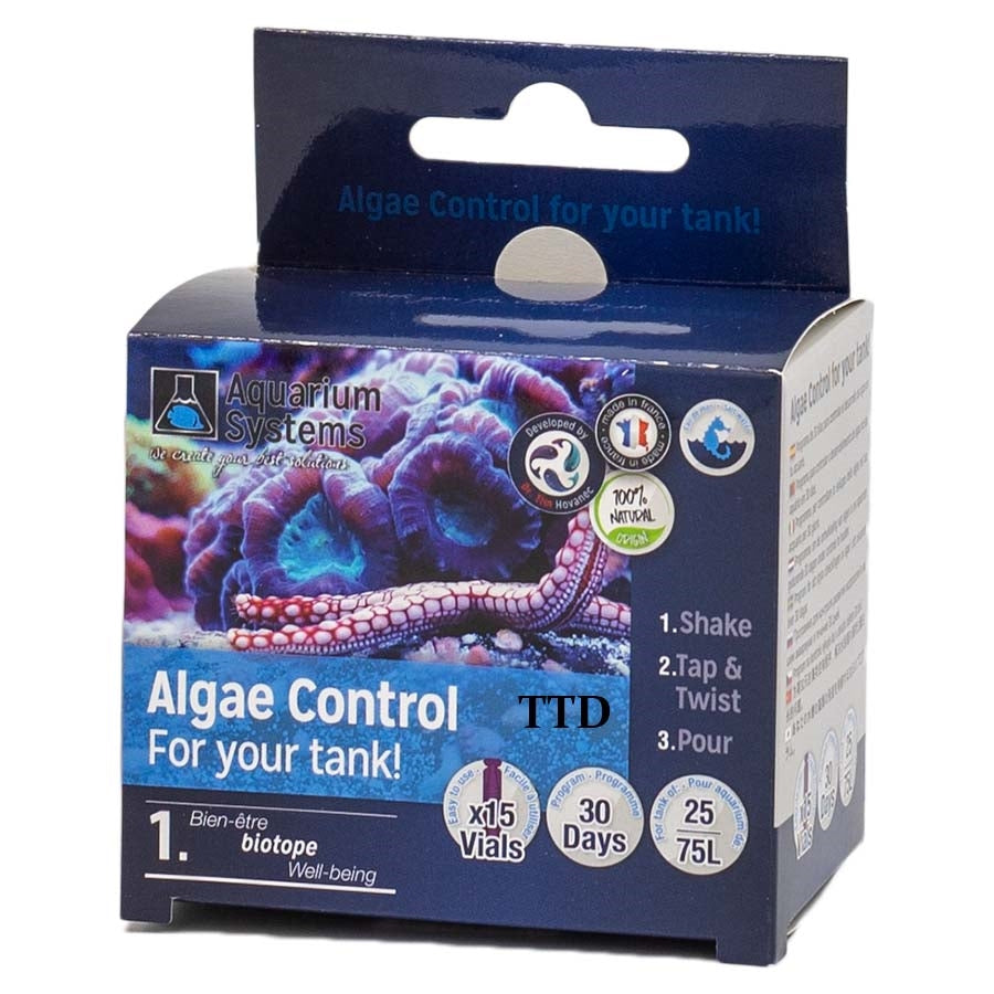 Aquarium Systems Algae Control For Your Tank 75l Marine