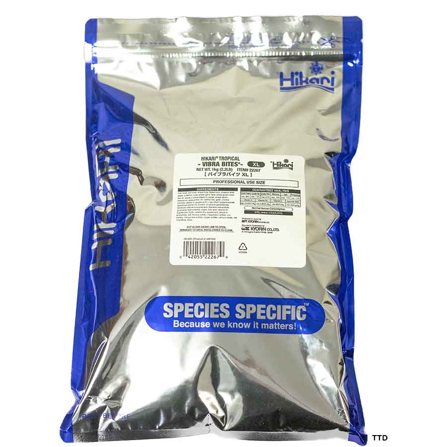 Hikari Vibra Bites XL 1kg Fish Food